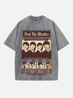 The Beatles Print Round Neck T-shirt