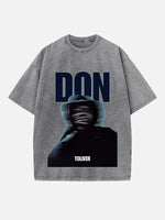 Don Toliver Print Round Neck T-shirt