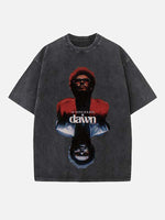 The Weeknd Print Round Neck T-shirt