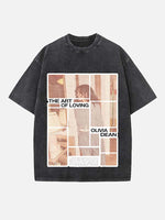 Olivia Dean Print Round Neck T-shirt