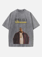The Notorious B.I.G. Print Round Neck T-shirt