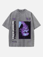 Twenty One Pilots Print Round Neck T-shirt