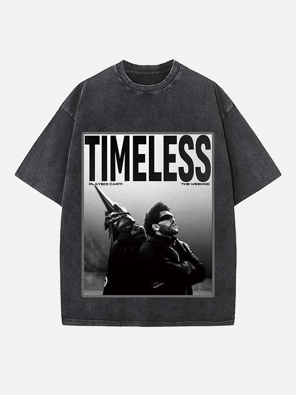 The Weeknd Print Round Neck T-shirt