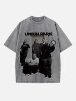 Linkin Park Print Round Neck T-shirt