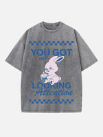 NewJeans Print Round Neck T-shirt