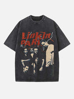 Linkin Park Print Round Neck T-shirt