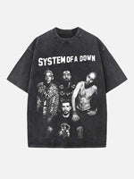 System of a Down Print Round Neck T-shirt