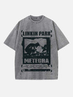 Linkin Park Print Round Neck T-shirt