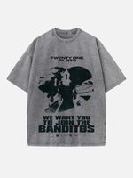 Twenty One Pilots Print Round Neck T-shirt