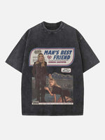 Sabrina Carpenter Print Round Neck T-shirt