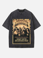 Aerosmith Print Round Neck T-shirt