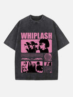 Aespa Print Round Neck T-shirt