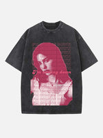Gracie Abrams Print Round Neck T-shirt