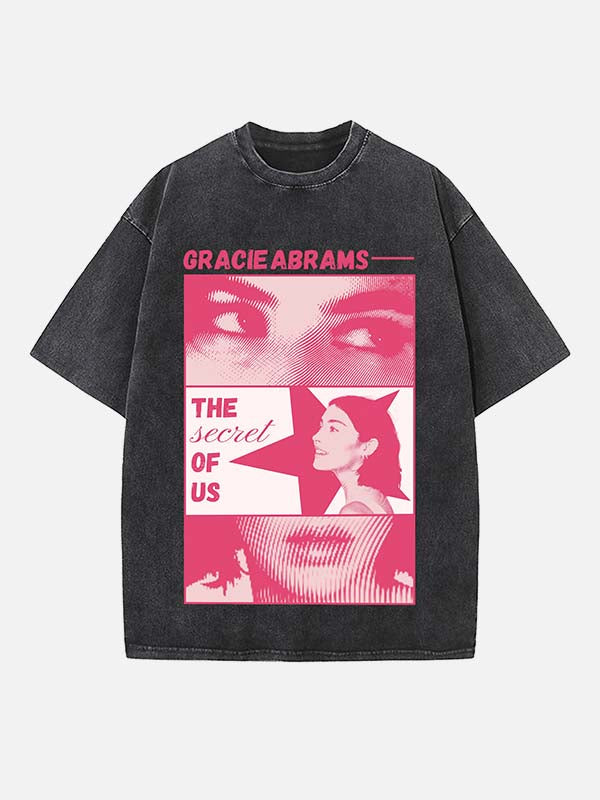 Gracie Abrams Print Round Neck T-shirt