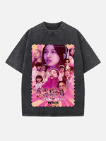 TWICE Print Round Neck T-shirt