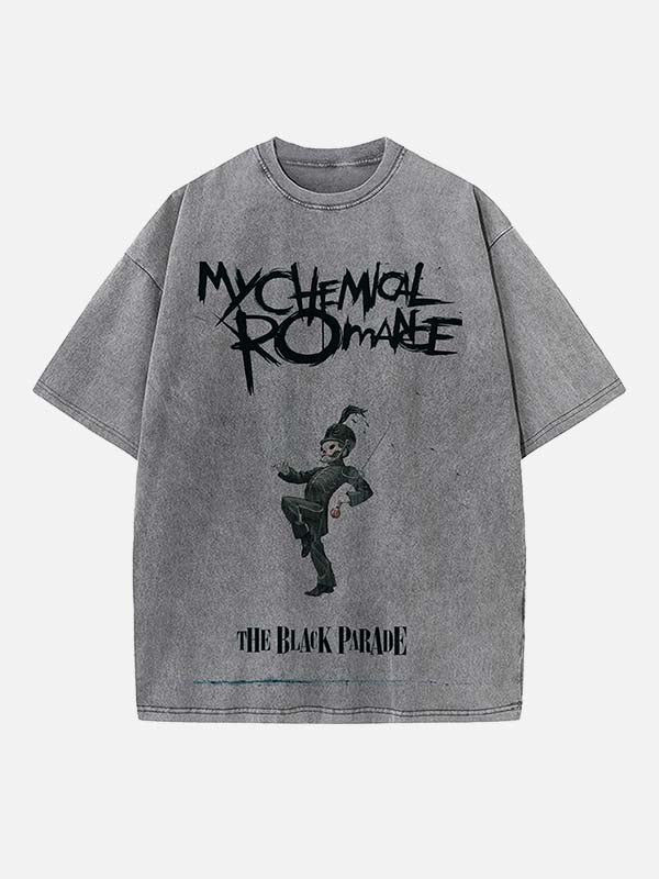 My Chemical Romance Print Round Neck T-shirt