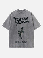 My Chemical Romance Print Round Neck T-shirt