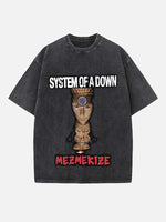 System of a Down Print Round Neck T-shirt