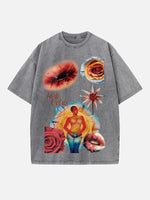 Kali Uchis Print Round Neck T-shirt