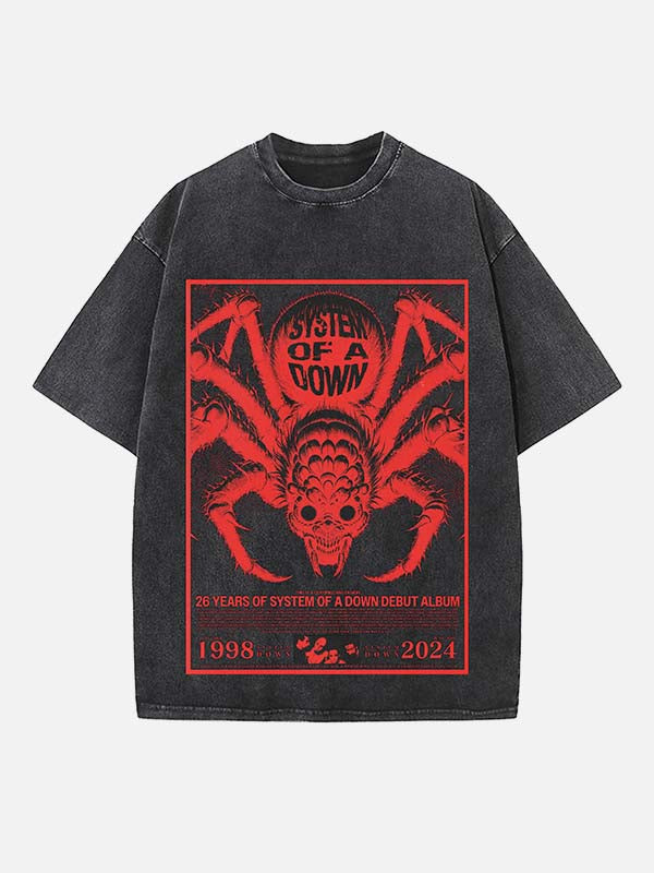 System of a Down Print Round Neck T-shirt