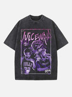 Juice WRLD Print Round Neck T-shirt