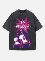 Olivia Rodrigo Print Round Neck T-shirt