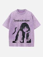 Beabadoobee Print Round Neck T-shirt