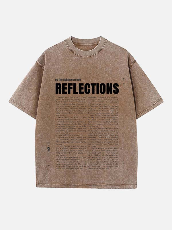 The Neighbourhood Print Round Neck T-shirt