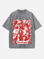 TWICE Print Round Neck T-shirt