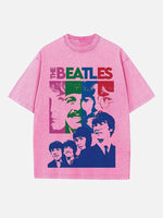 The Beatles Print Round Neck T-shirt