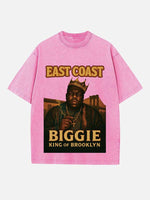 The Notorious B.I.G. Print Round Neck T-shirt