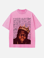 The Notorious B.I.G. Print Round Neck T-shirt