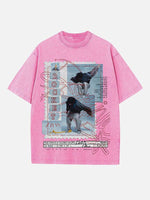 Dominic Fike Print Round Neck T-shirt