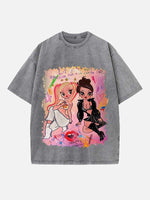 Karol G Print Round Neck T-shirt