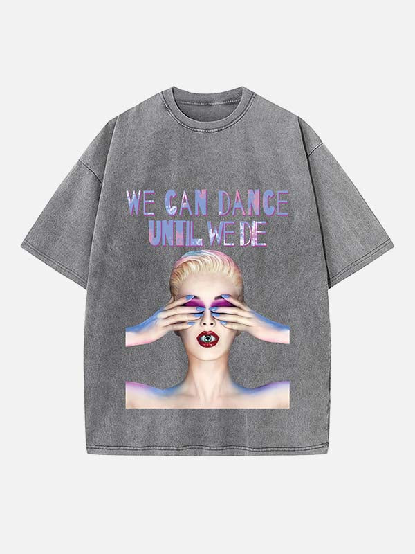 Katy Perry Print Round Neck T-shirt