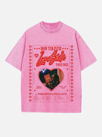 Don Toliver Print Round Neck T-shirt