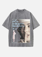 Gracie Abrams Print Round Neck T-shirt