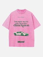 Frank Ocean Print Round Neck T-shirt