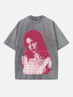 Gracie Abrams Print Round Neck T-shirt