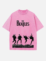 The Beatles Print Round Neck T-shirt