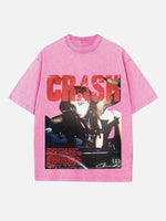 Charli xcx Print Round Neck T-shirt