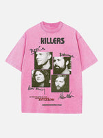 The Killers Print Round Neck T-shirt