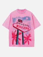 The Killers Print Round Neck T-shirt