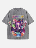 HUNTR/X Print Round Neck T-shirt