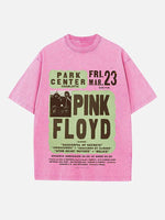 Pink Floyd Print Round Neck T-shirt
