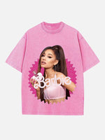 Ariana Grande Print Round Neck T-shirt