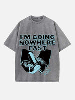 Fall Out Boy Print Round Neck T-shirt