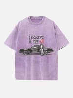 Kendrick Lamar Print Round Neck T-shirt