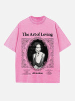 Olivia Dean Print Round Neck T-shirt