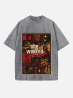 The Weeknd Print Round Neck T-shirt